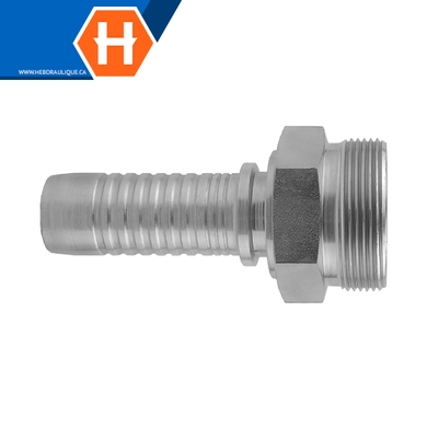Male french gaz series 2pcs fitting