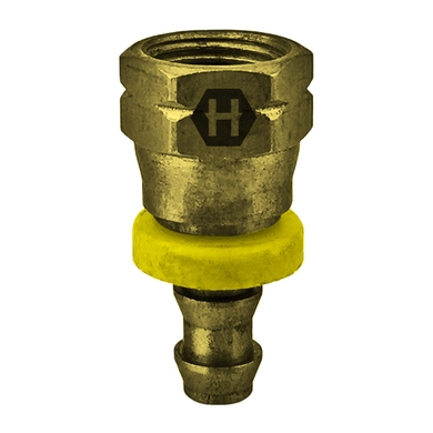 Raccord push-on en laiton fem. SAE inverted flare