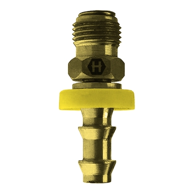 Raccord push-on laiton mâle inverted flare tournant