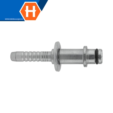 Raccord 2pcs mâle « staple-lock »