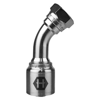 Raccord 1pc 45° fem. BSPP tournant