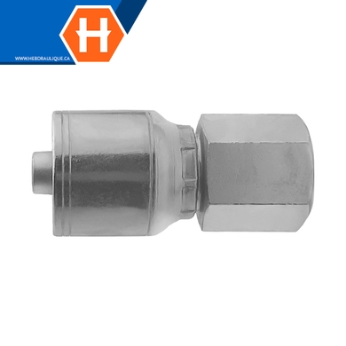 Raccord 1pc fem. NPT fixe