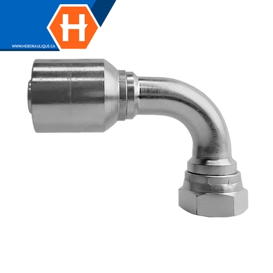 Raccord 1pc 90° fem. BSPP tournant