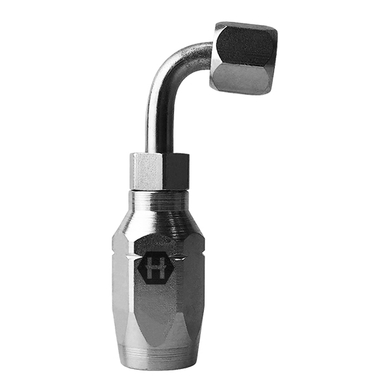 Fem. JIC swivel elbow 90° reusable 100R1AT fitting