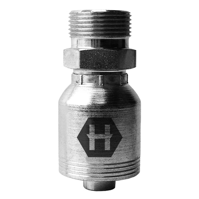 Raccord 1pc mâle métrique DIN S