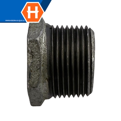 Réducteur hex #150 - acier galvanisé - M.NPT x F.NPT
