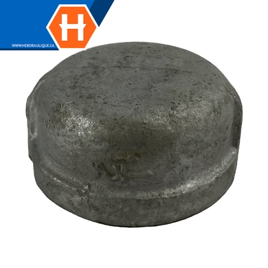 Cap #150 - acier galvanisé - F.NPT