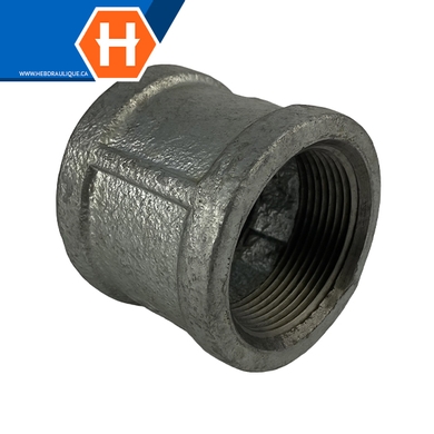 Galvanized steel pipe #150 coupling - F.NPT
