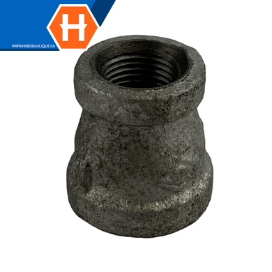 Galvanized steel pipe #150 reducing coupling - F.NPT