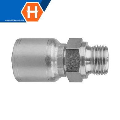 Raccord 1pc mâle BSPP