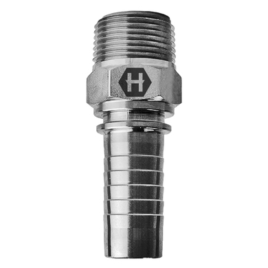 Raccord 2pcs mâle NPT en inox