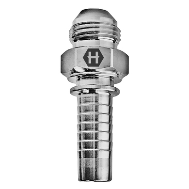 Raccord 2pcs mâle JIC en inox