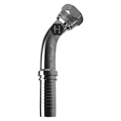 Raccord 2pcs 45° fem. BSPP tournant en inox