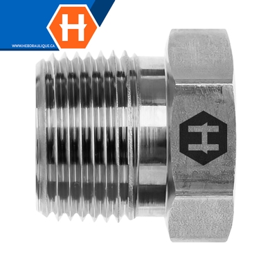 Réduit hex M.NPT x F.NPT