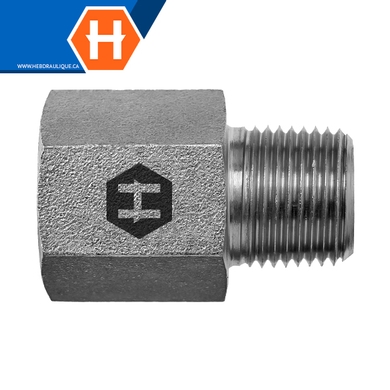 F.NPT x M.NPT increase-extension connector