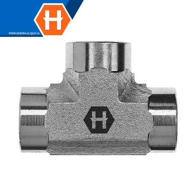 F.NPT tee adapter