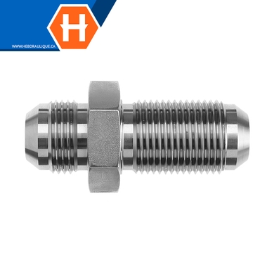 M.JIC bulkhead union adapter