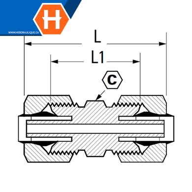Adaptateur union 