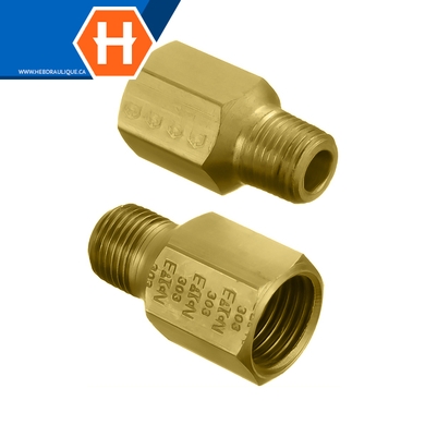 Adaptateur laiton Ford - M.NPT x conduit d'essence