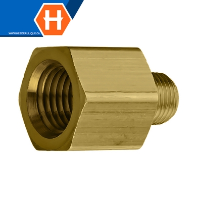 Adaptateur laiton - F.NPT x M.NPT
