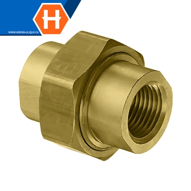 Adaptateur union laiton - F.NPT