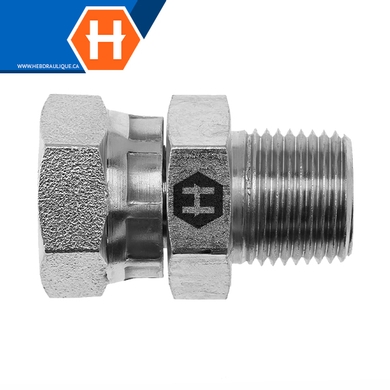Adaptateur restreint F.NPT tournant x M.NPT