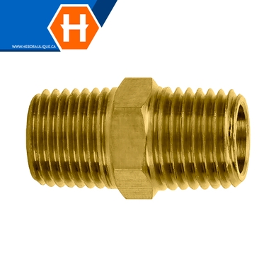 Adaptateur en laiton M.BSPT x M.NPT
