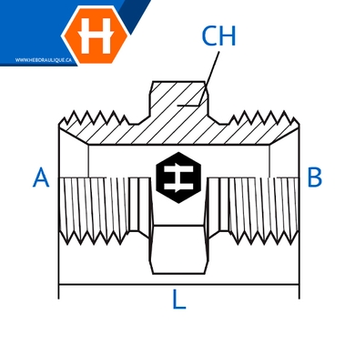 Adaptateur union M.BSPP