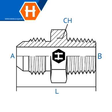 Adaptateur M.JIC x M.BSPT