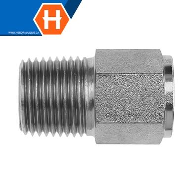 Adaptateur M.NPT x F.BSPP solide