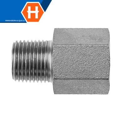 Adaptateur M.BSPT x F.NPT solide