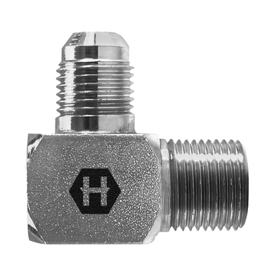 Adaptateur 90° M.JIC x M.BSPP