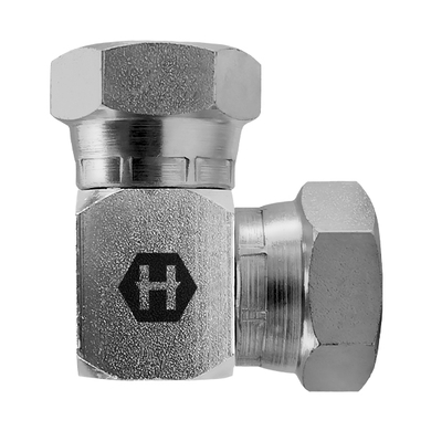 Adaptateur 90° F.BSPP tournant