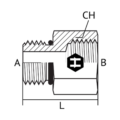 Adaptateur M.ORB x F.BSPP