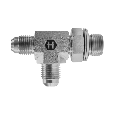 Adaptateur en T M.JIC x M.BSPP en ligne ajustable