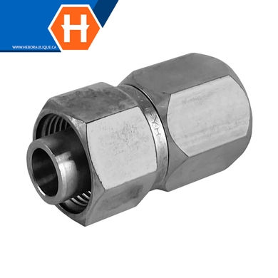 Connecteur Hy-Lok SS316 tube x femelle AN