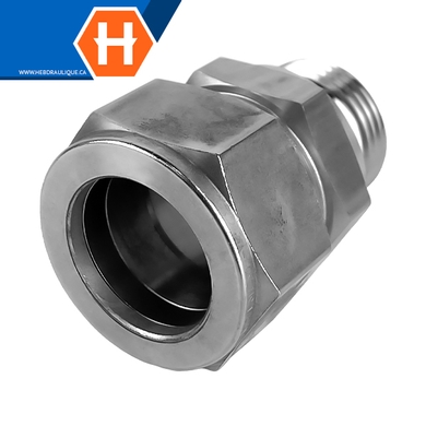 Connecteur Hy-Lok SS316 tube x M.ORB