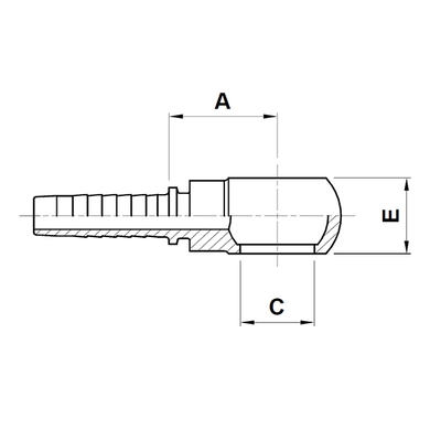Banjo 2pcs métrique