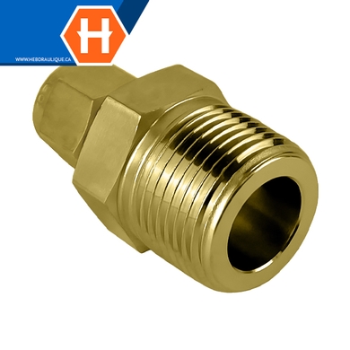 Connecteur Hy-Lok laiton tube x M.NPT