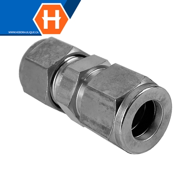 Union Hy-Lok SS316 tube x tube