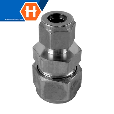 Union réducteur Hy-Lok SS316 tube x tube