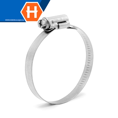 Collier de serrage à vis sans fin - ASFA-L W1