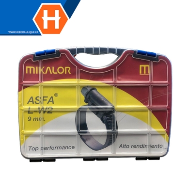 Malette assortiment de colliers de serrage ASFA-L W2