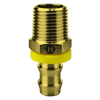 Raccord push-on en laiton mâle NPT