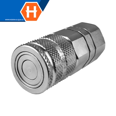 Coupleur rapide HP face-plane (corps) F.NPT