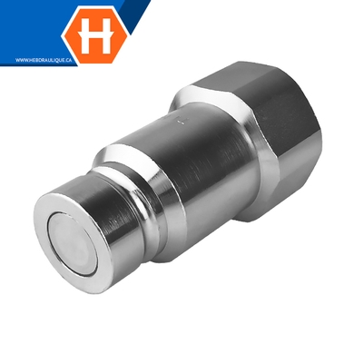 Coupleur rapide face-plane (embout) F.NPT