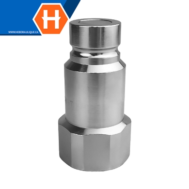 Coupleur rapide face-plane (embout) F.NPT