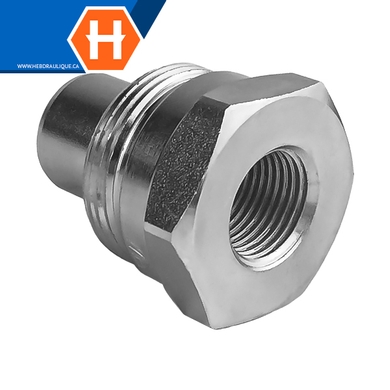 Coupleur rapide HP à visser (embout) F.NPT