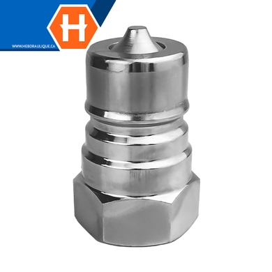 Coupleur rapide à pointeau (embout) F.NPT - ISO A