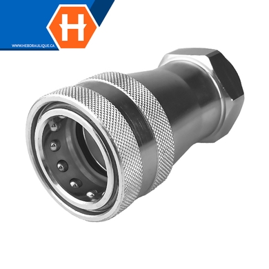 Coupleur rapide à pointeau (corps) F.NPT - ISO A